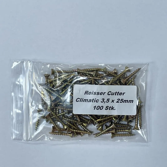 Spånpladeskrue 3,5x25mm Klimatisk PZ2 - 100stk.