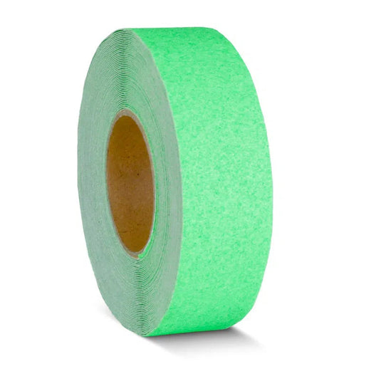 Skridsikker Tape - Signal Farver-Signal Groen-Rulle 50mm x 18.3 meter.-R13 (Korn 60)