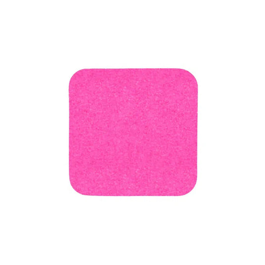 Skridsikker Tape - Signal Farver-Signal Pink-Ark 140x140mm - pakke a´10 stk.-R13 (Korn 60)